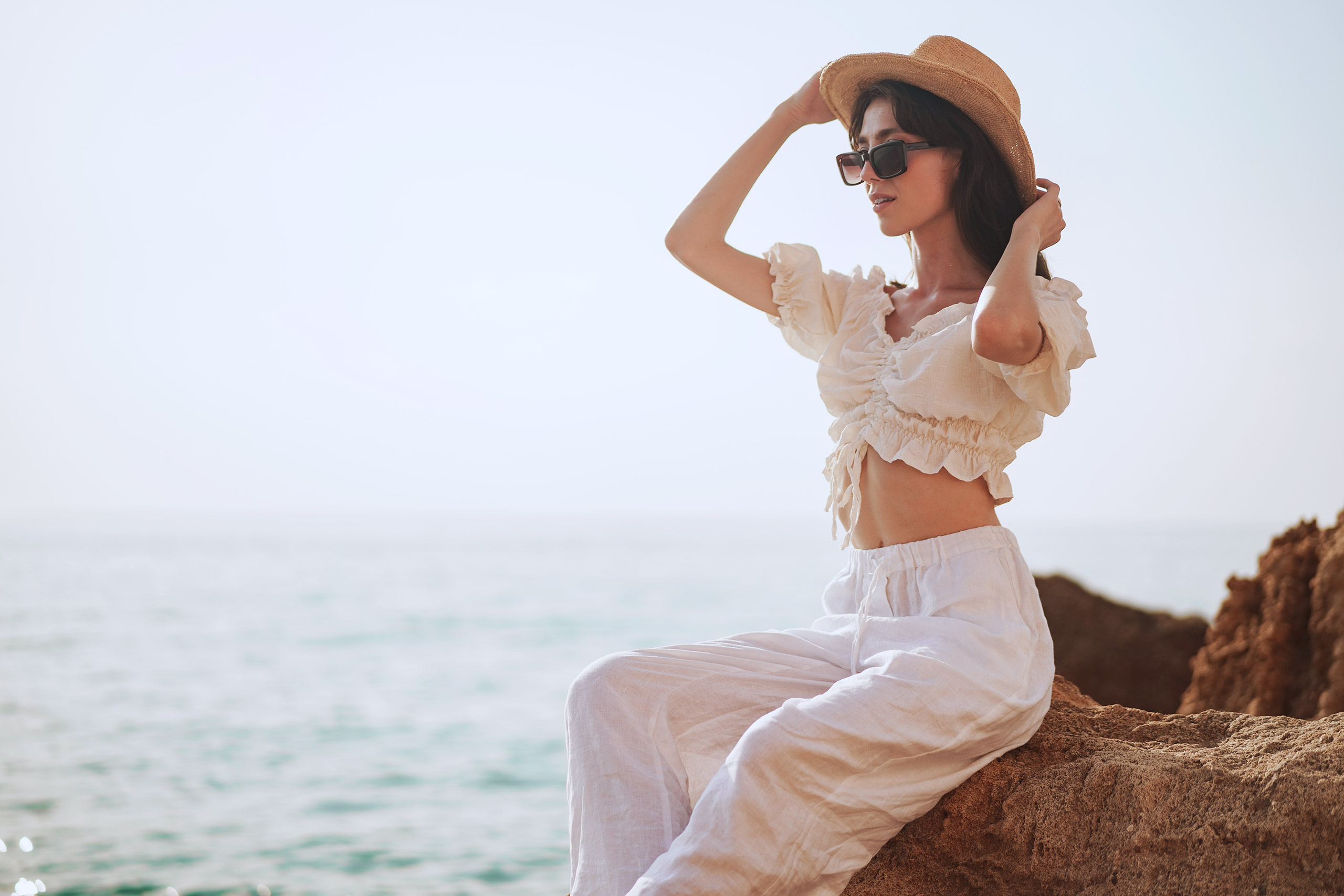 Traveling woman